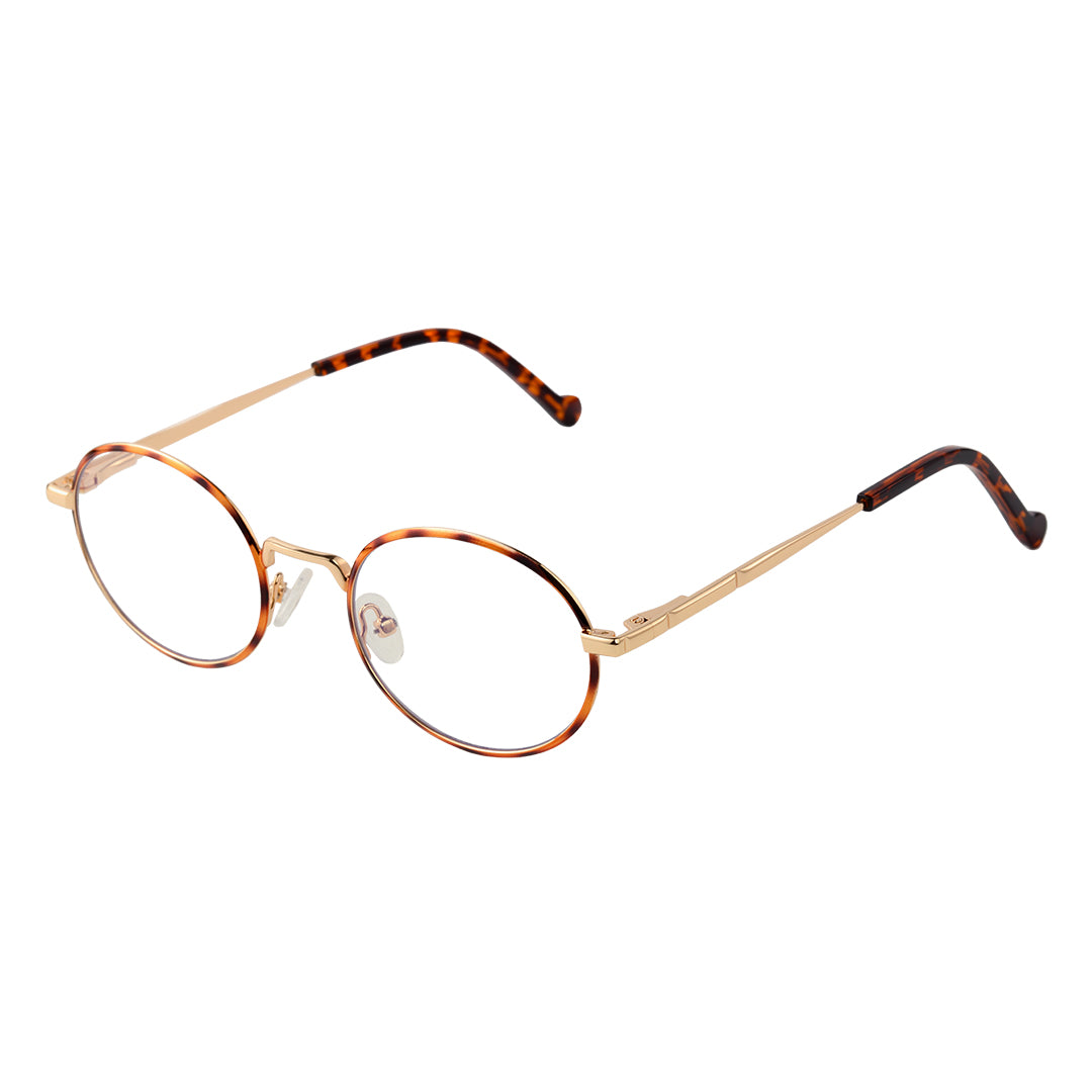 Oval Tortoise Eyeglasses